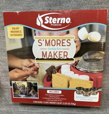 Sterno S'Mores Maker (Red) Camping Kit - Indoor / Outdoor - Family Fun NEW !! • $14.90