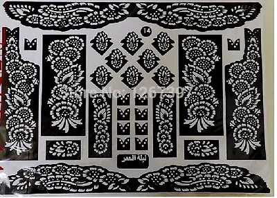 Henna Stencils Mehndi Templates Easy To Use Mixed Designs Indian Style Body Art • £4.61