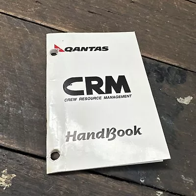 QANTAS CRM (Crew Resource Management) Handbook  • $12.87