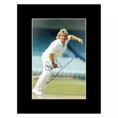 Signed Ian Botham Photo Display 16x12 - Ashes Cricket Icon +COA • £99.99