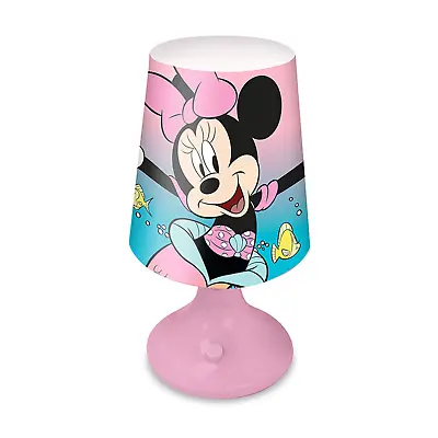 Minnie Mouse Kids Lamp Fully Portable LED Bedside Desk Light Battery Operated • $20.02