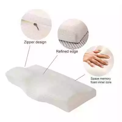 Sleeping Orthopedic Memory Foam Pillow Contour Ergonomic Cervical Neck Support • $25.50