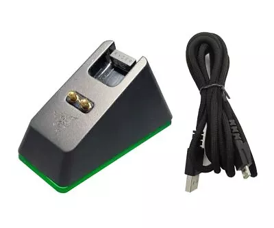 Razer Mouse Dock Chroma RC30-030502 (Black W/ Charging Cable) (Bulk Packaging) • $60.95