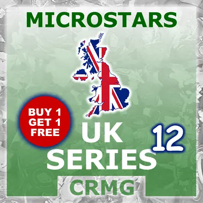CRMG Corinthian MicroStars UK SERIES 12 BUY ONE GET ONE FREE (like SoccerStarz) • £1.50