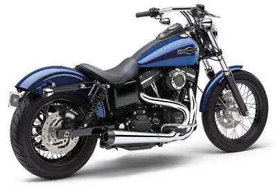 Cobra El Diablo 2-into-1 Full Exhaust System Chrome #6477 Harley Davidson Dyna • $705.24