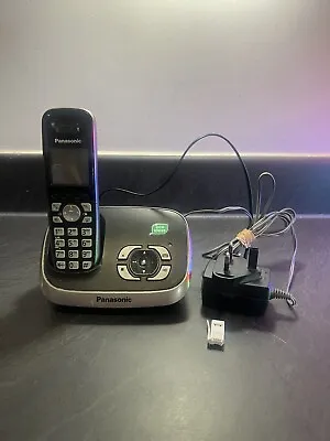 Panasonic Kx-tg6521e Cordless Home Telephone Landline Answer Phone Tested Works • £9.99