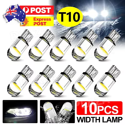 10X White T10 194 168 W5W COB Waterproof Bright Wedge Interior LED Light Bulb • $6.95