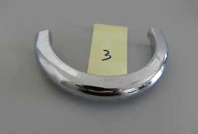 Seeburg 3W1 Chrome Drop Slot Guard Ring Half Moon For Cover #3 (Part #505204) • $15