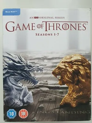 Game Of Thrones Seasons 1-7 Blu-Ray 2017 HBO  BOX SET LIKE NEW • £72