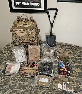 USGI OCP Multicam Assault Pack/Bugout Bag Survival Bundle  • $189.99