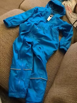 Peter Storm Toddler All In One Fleece Waterproof Suit 36-48 Months *Great* • £7