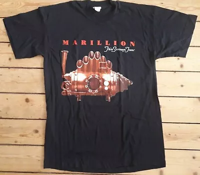 MARILLION This Strange Engine '97 EU UK NEW Tour T Shirt L NEW Prog Rock LP Fish • £95.88