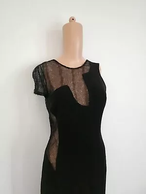 GIANNI VERSACE RUNWAY Vintage DRESS SZ IT40 Collectible • $1250