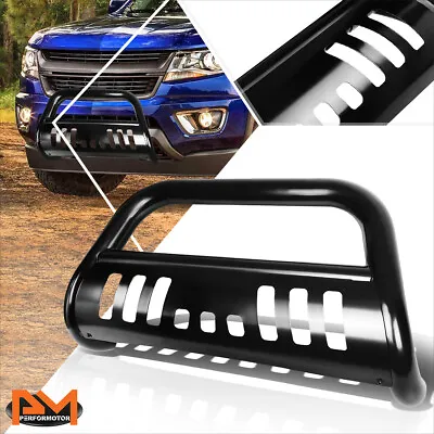 For 15-17 Colorado/Canyon 3  Tube Bull Bar Front Push Bumper Grille Guard Black • $206.68