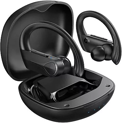 Mpow Flame Solo Wireless Bluetooth TWS Headphones Sport Bass Ear Hook Headset • £28.99