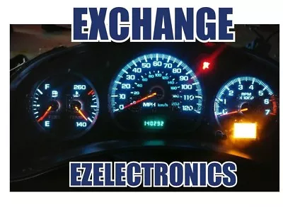 Instrument Cluster Exchange For Chevy Impala Monte Carlo 2000 2005 W/tach W/leds • $89.99