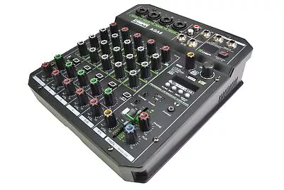 £88 • Buy Compact 6 Channel Mixer With DSP Effects, MP3 Player And Bluetooth
