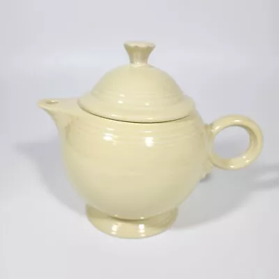 Fiestaware Yellow Large Teapot Ring Handle Fiesta Vintage Retired Broken Lid • $15.99