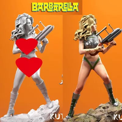 1/24 Barbarella NSFW Sex Unpainted Unassembled Resin Figure Model Garage Kits • $11.80