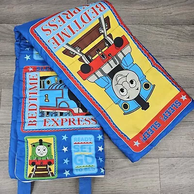 2004 Thomas The Train Kids Sleeping Bag 27  X 55  BEDTIME EXPRESS • $32.99