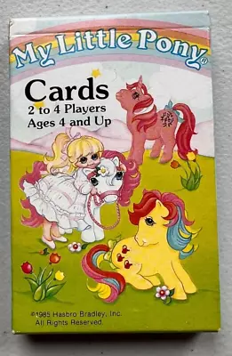 VINTAGE - 1985 - My Little Pony CARD GAME - 100% - Cards Crisp And Clean - RARE • $42