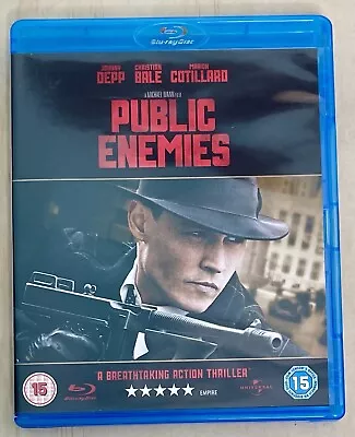 Public Enemies (Blu-ray 2009): Action Thriller ~ Johnny Depp Christian Bale • $6.99