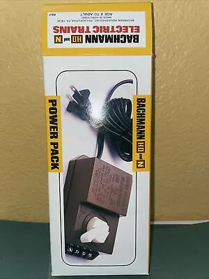 Vintage Bachmann HO & N Scale Power Pack In-Box Item #6607 — • $14.90