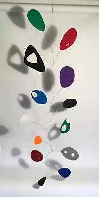 Hanging Mobile Petalis Modern Art Home Decor Stairwell Kinetic Hanging Sculpture • $360