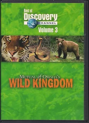 Best Of Discovery Channel Volume 3 Mutual Of Omaha's Wild Kingdom DVD (2006) • $4.49