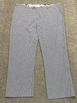 PAISLEY & GRAY Pants Mens 44X30 Blue Seersucker Striped Casual Preppy TAG 40X32 • $34.99