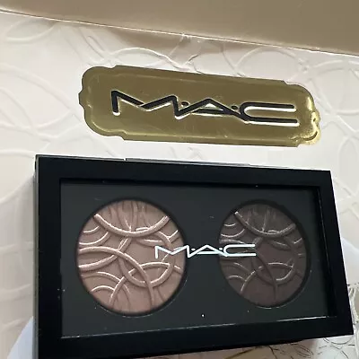 New Unboxed MAC Dimension Eye Shadow Duo This Rounds On Me / Feelin Toasty 3g • £17.99