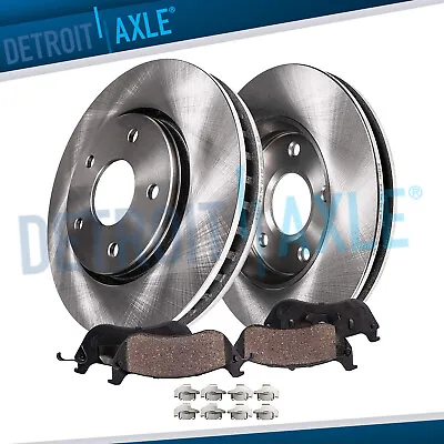 Front Brake Rotors + Ceramic Brakes Pads For 2002-2005 Ford Explorer Mountaineer • $101.74