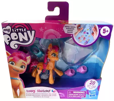 My Little Pony 20 Piece Sunny Starscout Crystal Adventure Figure - Hasbro 2021 • $7.99