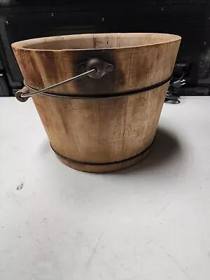 Vintage Wooden Maple Syrup Bucket • $65.99