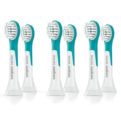 $87 • Buy 6x Philips HX6032 Sonicare Replacement Heads For Kids Sonic Electric Toothbrush 