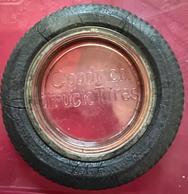 Vintage Goodrich Silvertown 6 1/4  Tire Ashtray • $5.50