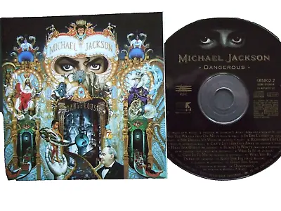 Michael Jackson - Dangerous CD 1991 • £1.50