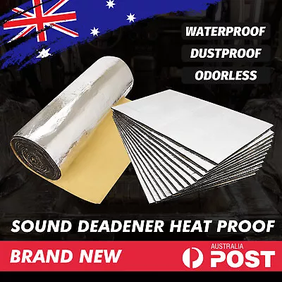 MODIGT Car Deadener Heat And Sound Exhaust Heat Shield Insulation Noise Proof • $32.33