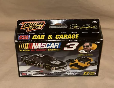 SEALED Vintage Mega Bloks 27 Piece NASCAR Dale Earnhardt #3 Building Set #9943 • $15