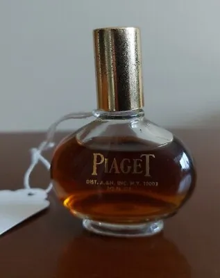 Piaget 1/2 Fl Oz Parfum Splash Bottle Rare Vintage Smells Rosy • $75