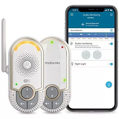 Motorola MBP164CONNECT Audio Baby Monitor - Portable Intercom • $9.99