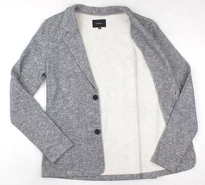 DAVID NAMAN Men's Grey Cotton Blend Blazer Jacket Sport Coat Sz 46 • £75.23