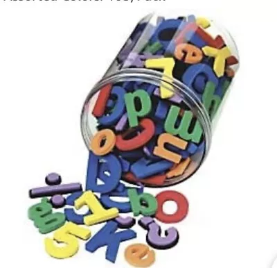 Pacon Corporation Wonderfoam Magnetic Letters 130 Pcs • $19.80