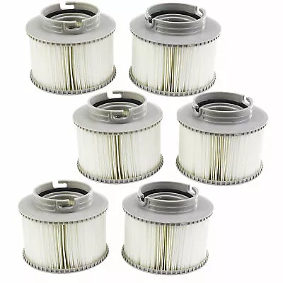 6 X Hot Tub Filter Cartridges For MSpa Inflateable Spa Pools All Models • £22.49