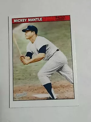 2006 Topps Baseball Card Bazooka Mickey Mantle #15 • $2