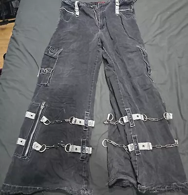 Tripp NYC Vintage Men's Pants - Rare Black Denim Large • $300