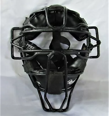 Rawlings Black Catcher's Face Mask - Baseball - Softball - Umpire Vintage Mask • $19.99