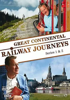 Great Continental Railways Journeys Season Series 1 & 2 DVD R4 New & Sealed • $33.95