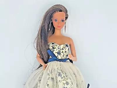 BARBIE Doll Jewel Secrets Whitney Steffi Face Vintage 1986 ReStyled • $45