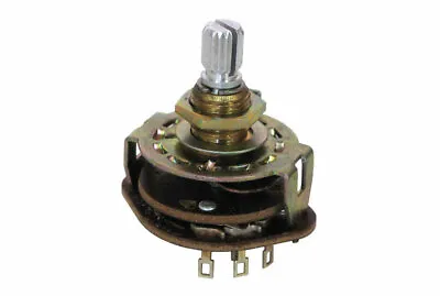 1X - Rotary Switches 2 Pole 3 Position Shorting Make Before Break KDC  NOS • $4.99